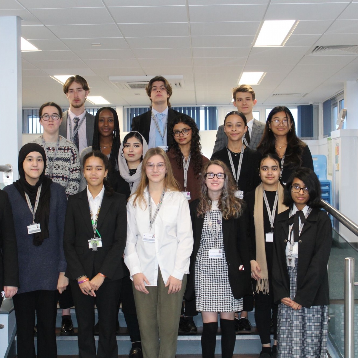 Peterborough Keys Academies Trust Jack Hunt sixth form students